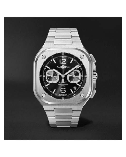 Bell & Ross BR 05 Automatic Chronograph 42mm Stainless Steel Watch Ref. No. BR05C-BL-ST/SST