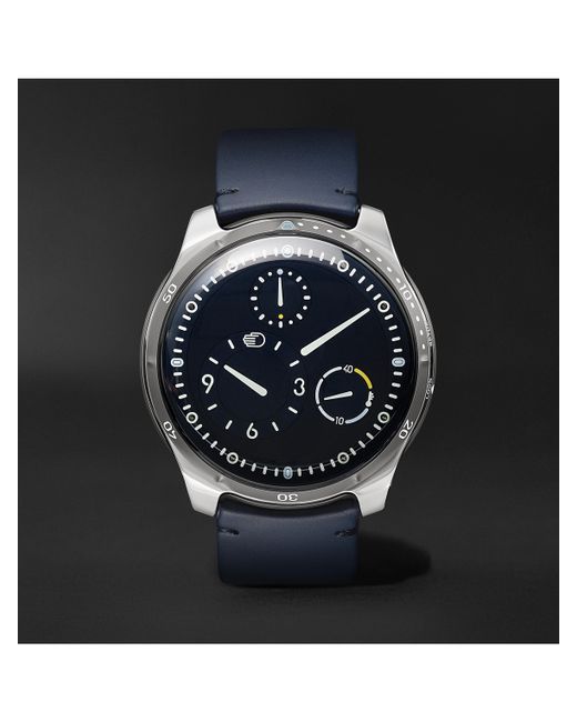 Ressence EXCLUSIVE Type 5 46mm Titanium and Leather Mechanical Watch Ref. No. TYPE 5N