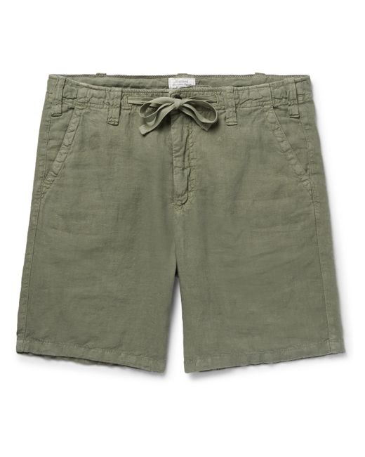 Hartford Slim-Fit Linen Drawstring Shorts