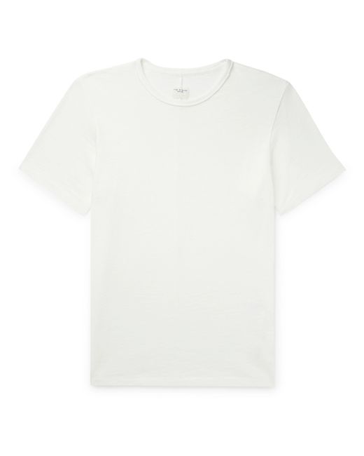 Rag & Bone Classic Flame Slub Cotton-Jersey T-Shirt