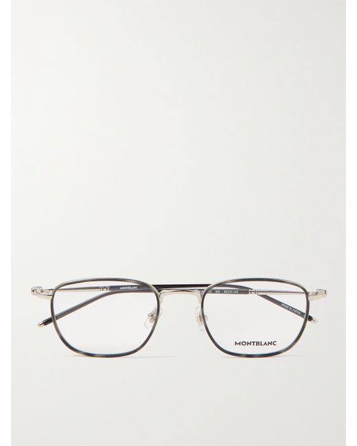 Montblanc Square-Frame Tone and Acetate Optical Glasses