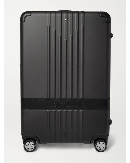 Montblanc MY4810 Medium 61cm Leather-Trimmed Polycarbonate Suitcase