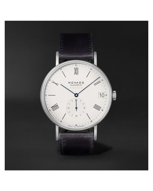 NOMOS Glashütte Ludwig Neomatik 41 Automatic 40.5mm Stainless Steel and Leather Watch Ref. No. 261