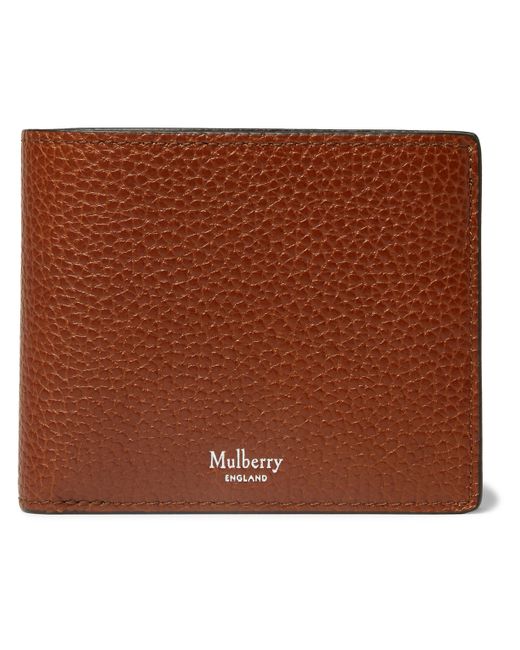Mulberry Full-Grain Leather Billfold Wallet