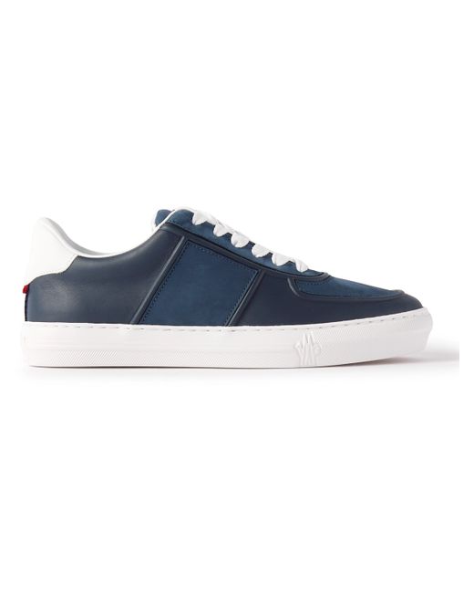 Moncler Neue York Leather and Suede Sneakers
