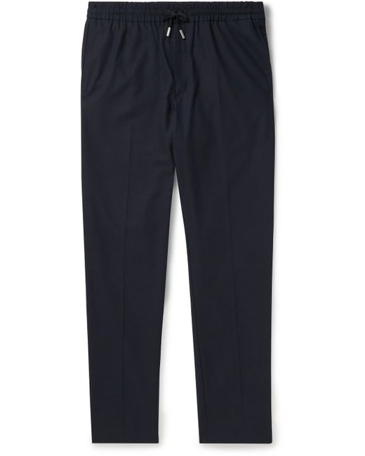 Mr P. Mr P. James Tapered Pleated Cotton Trousers
