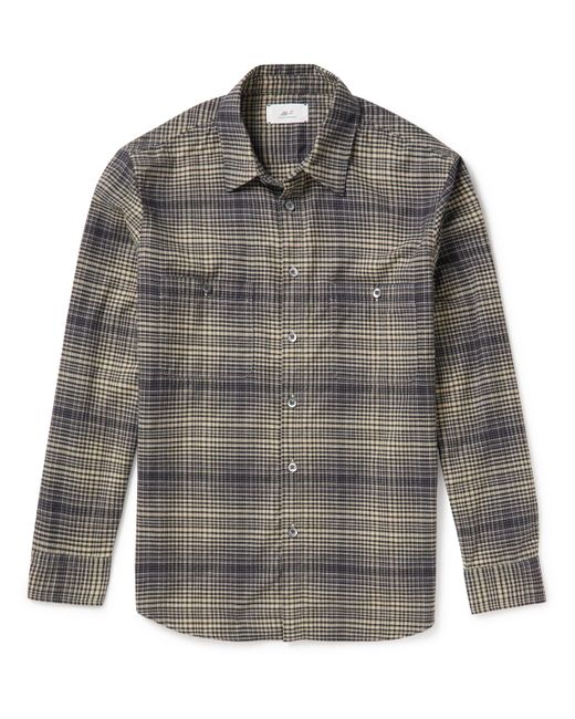 Mr P. Mr P. Checked Cotton-Flannel Shirt