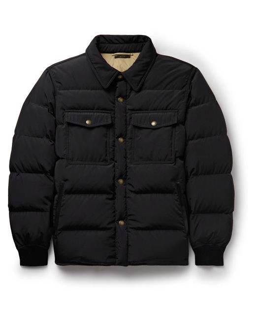 Tom Ford Quilted Shell Down Shirt Jacket