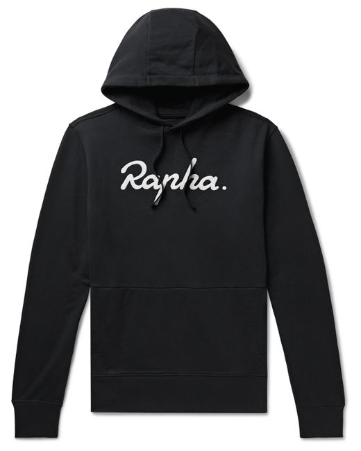 Rapha Logo-Embroidered Cotton-Jersey Hoodie