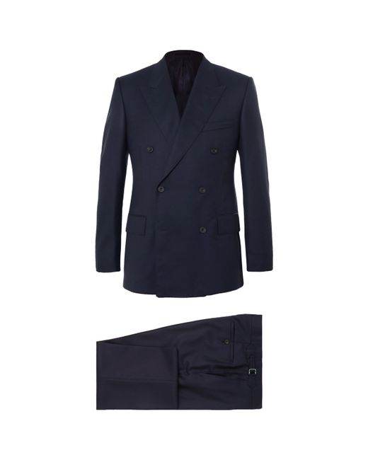Kingsman Harrys Navy Super 120s Wool Suit