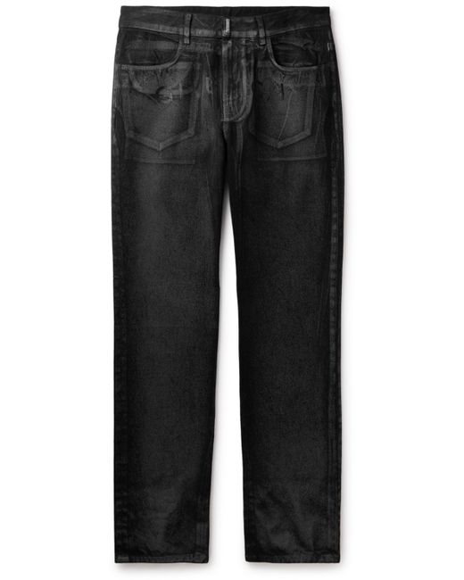 Givenchy Straight-Leg Printed Jeans