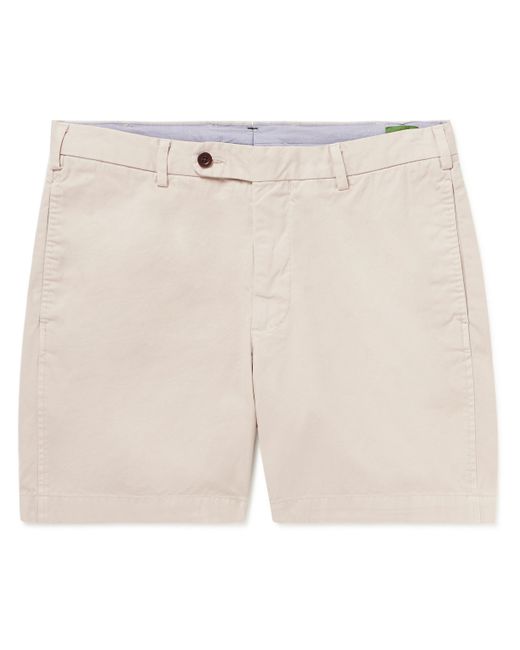 Sid Mashburn Straight-Leg Garment-Dyed Cotton-Twill Shorts