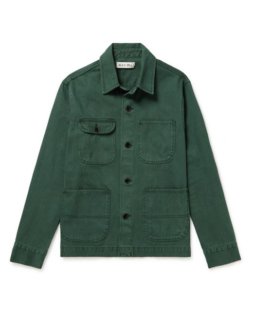 Alex Mill Garment-Dyed Recycled Denim Jacket