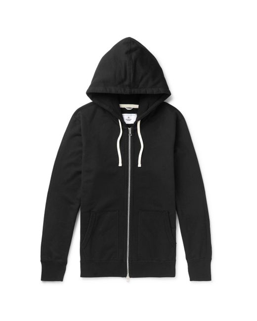 Reigning Champ Loopback Cotton-Jersey Zip-Up Hoodie