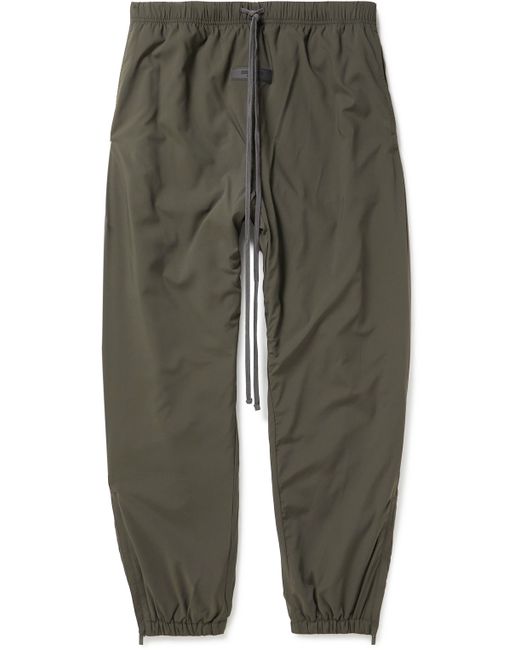 Fear of God ESSENTIALS Tapered Logo-Appliquéd Padded Shell Drawstring Trousers