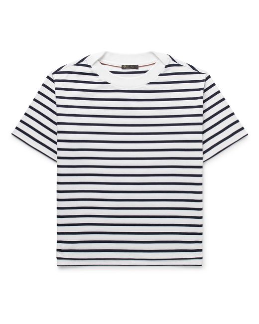 Loro Piana Striped Jersey T-Shirt