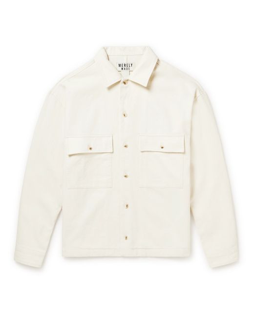 Merely Made Linen and Cotton-Blend Canvas Jacket