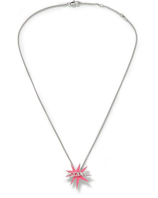 MSFTSrep Tone and Enamel Necklace
