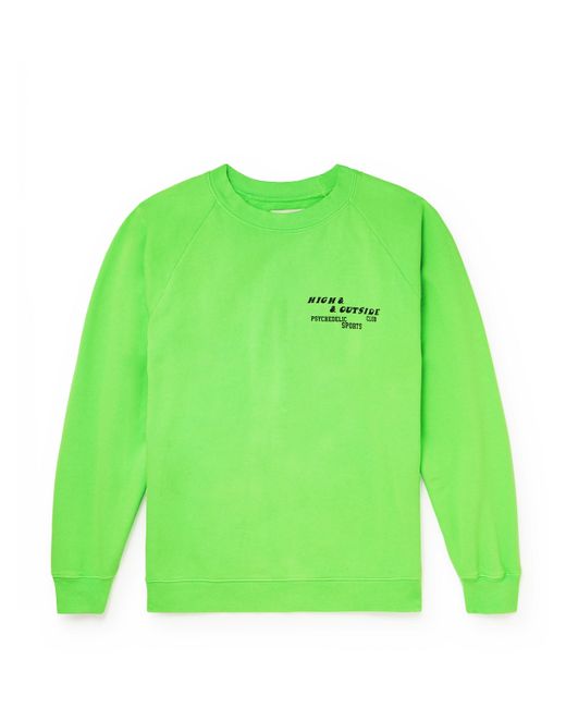 Pasadena Leisure Club Logo-Print Cotton-Jersey Sweatshirt