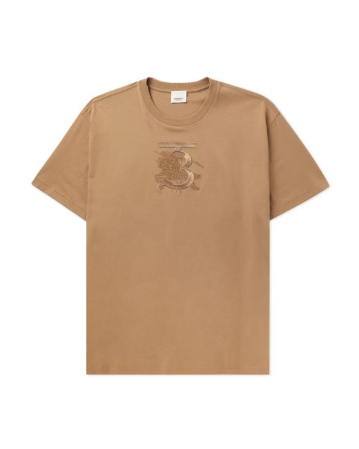 Burberry Logo-Detailed Cotton-Jersey T-Shirt