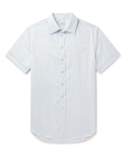 Etro Paisley Cotton-Jacquard Shirt