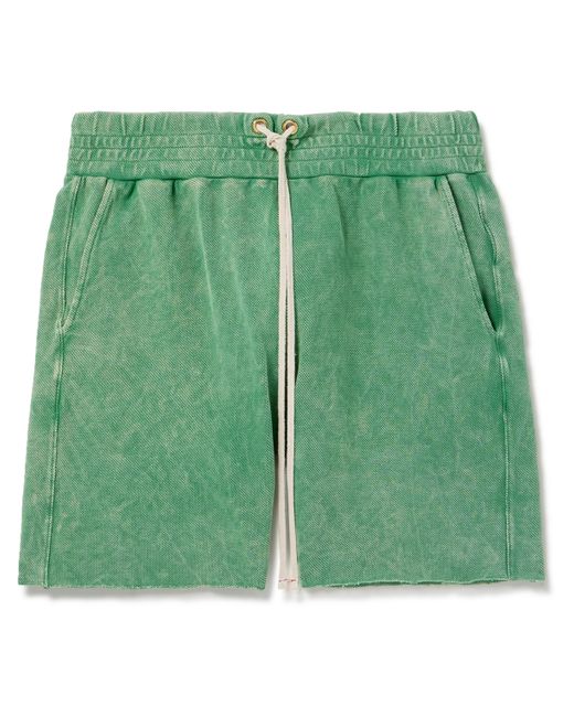 Les Tien Cotton-Jersey Piqué Drawstring Shorts