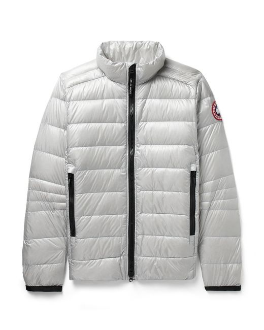 Canada Goose Crofton Slim-Fit Quilted Recycled Nylon-Ripstop Down Jacket