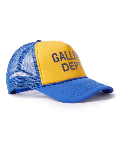 Gallery Dept. Gallery Dept. Printed Two-Tone Twill and Mesh Trucker Cap