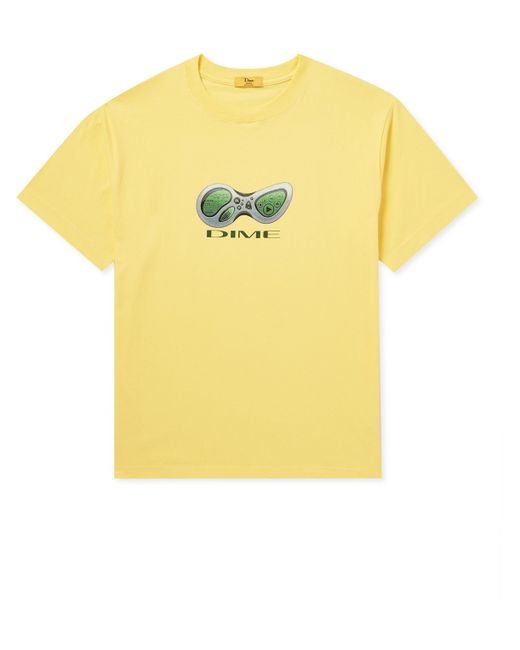 Dime Winamp Logo-Print Cotton-Jersey T-Shirt