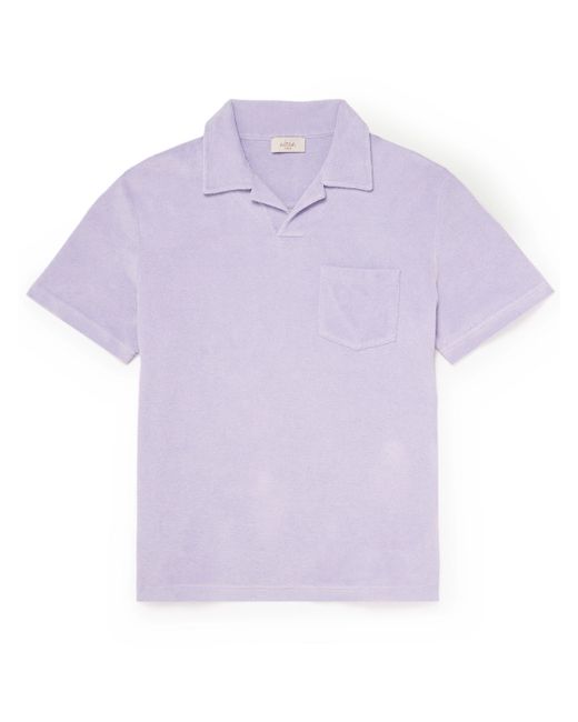 Altea Cotton-Terry Polo Shirt