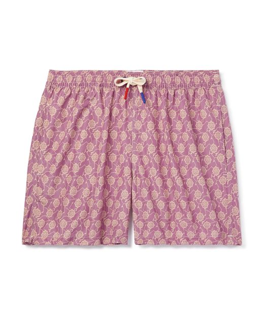 Altea Straight-Leg Mid-Length Floral-Print Swim Shorts