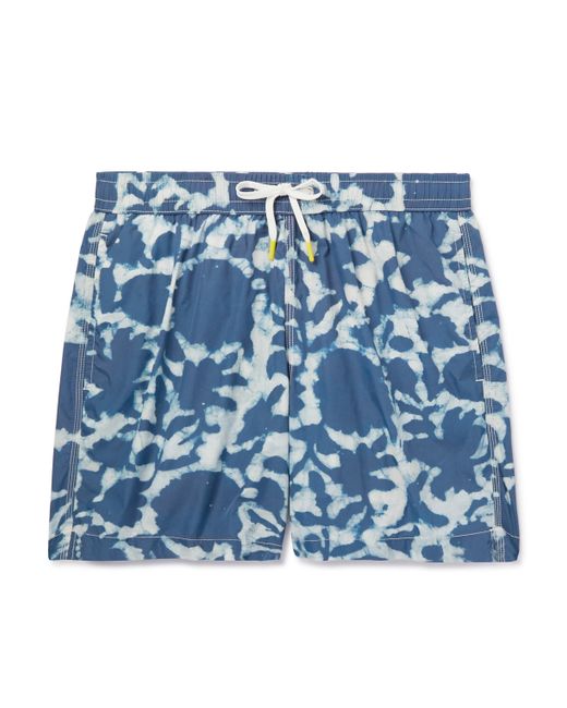 Hartford Slim-Fit Mid-Length Printed Swim Shorts