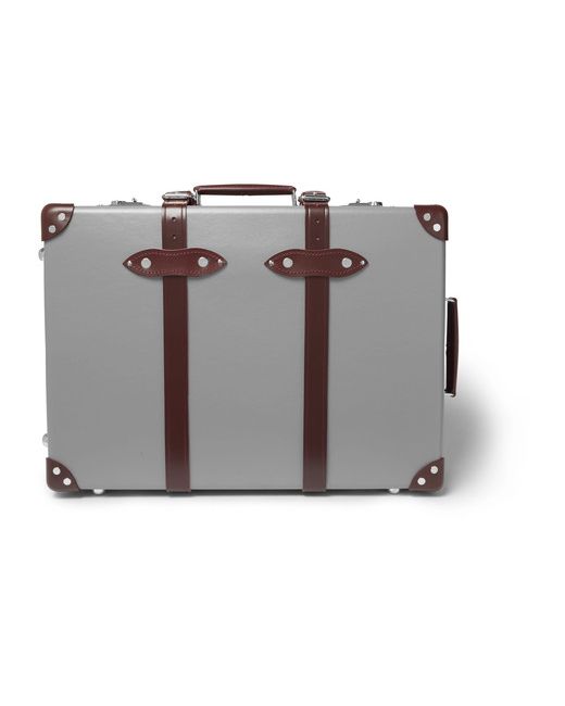 Globe-Trotter 21 Leather-trimmed Trolley Case