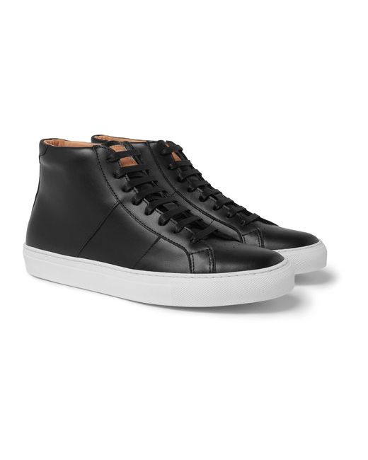 Greats The Royale Leather High-top Sneakers