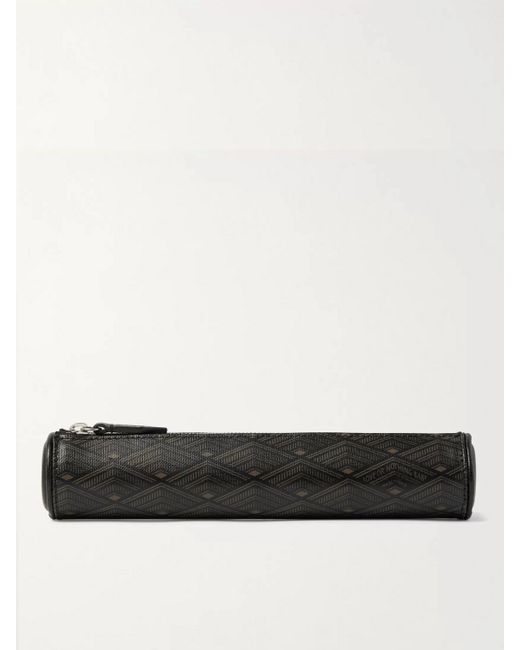 Métier Leather-Trimmed Printed Coated-Canvas Pencil Case