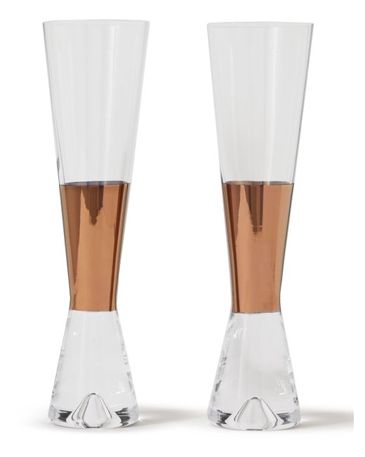 Tom Dixon Tank Set of Two Painted Champagne Glasses