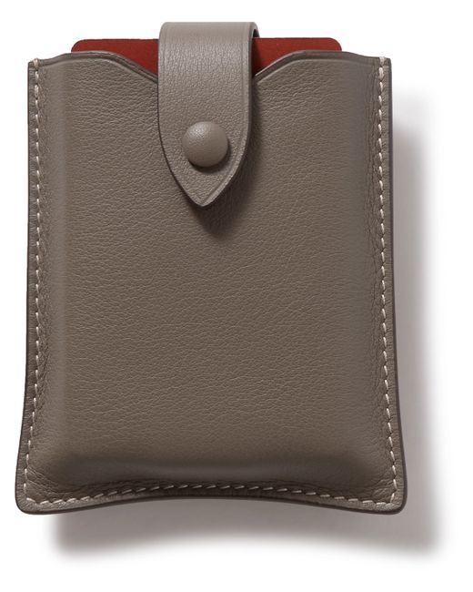 Métier Full-Grain Leather Playing Cards Case