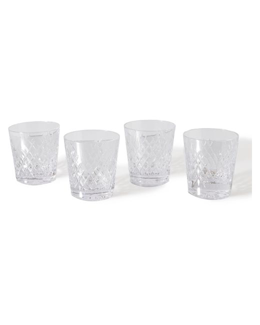 Soho Home Barwell Set of Four Crystal Rocks Glasses