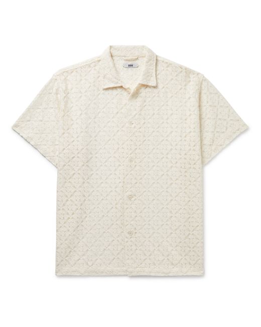 Bode Cotton-Blend Lace Shirt