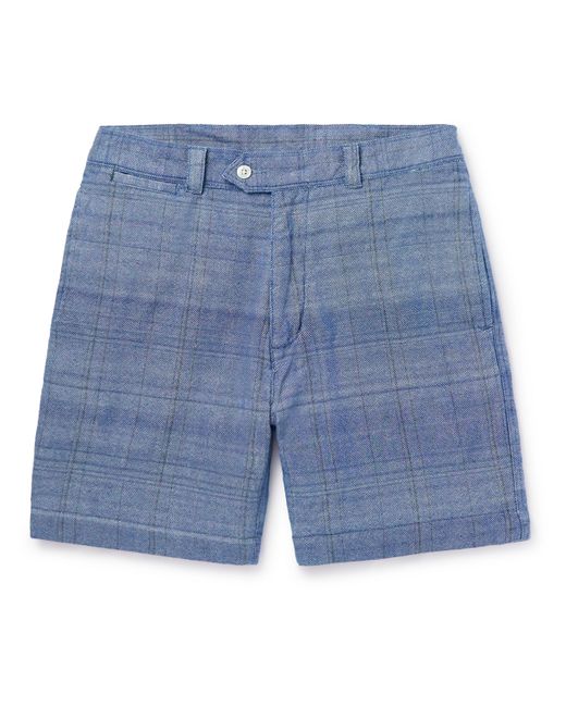 Original Madras Straight-Leg Checked Cotton Shorts