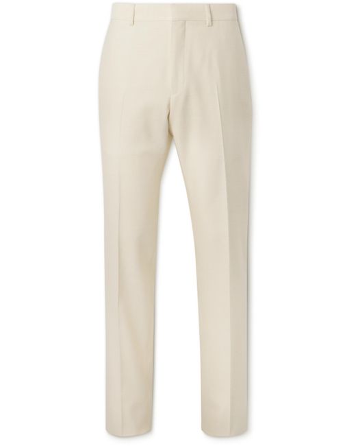 Tom Ford Cooper Straight-Leg Silk Wool and Mohair-Blend Suit Trousers