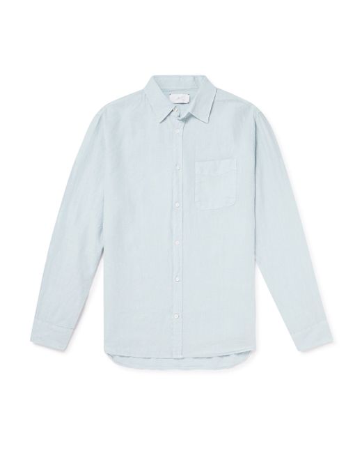 Mr P. Mr P. Garment-Dyed Linen Shirt