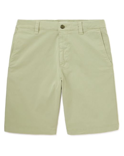 Nn07 Crown 1005 Straight-Leg Organic Cotton-Blend Twill Shorts