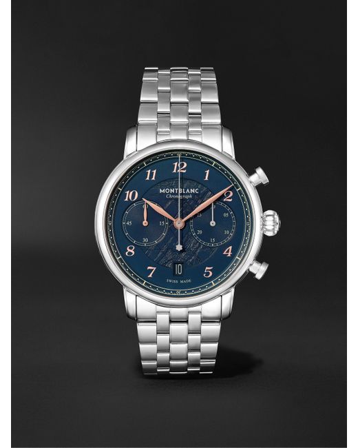 Montblanc Star Legacy Chronograph Limited Edition Automatic 42mm Stainless Steel Watch Ref. No. 129627