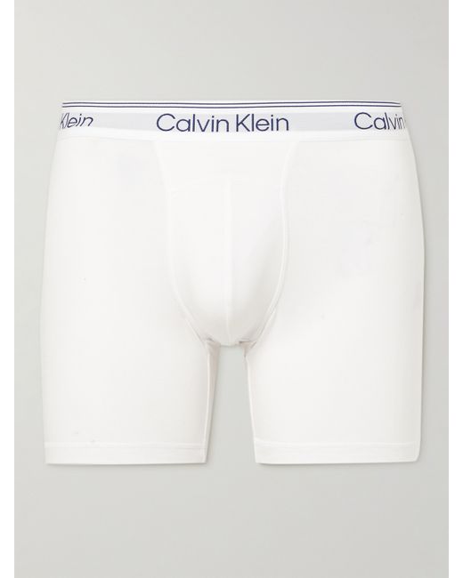 Calvin Klein Stretch-Cotton Boxer Briefs