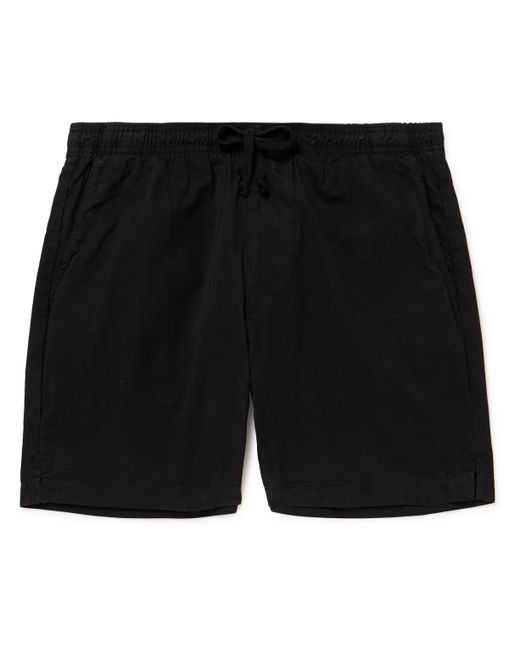Save Khaki United Easy Straight-Leg Cotton-Twill Drawstring Shorts