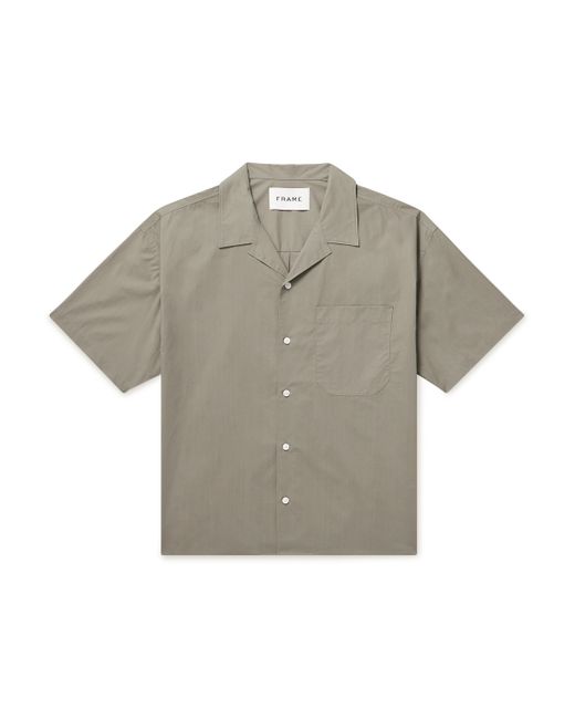 Frame Camp-Collar Organic Cotton-Sateen Shirt