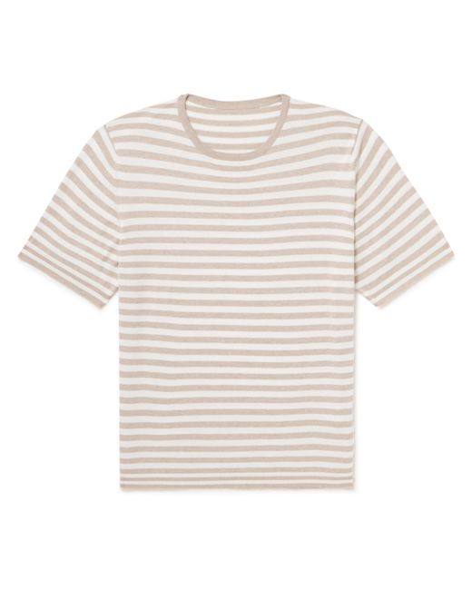 Anderson & Sheppard Striped Cotton T-Shirt