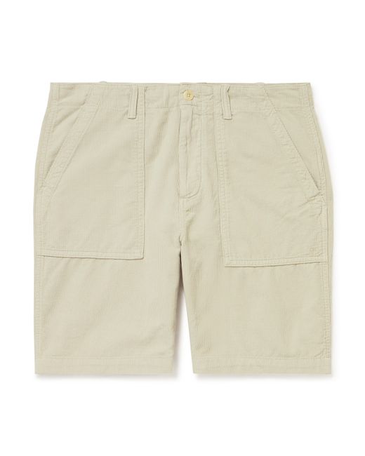 Outerknown Seventyseven Straight-Leg Organic Cotton-Corduroy Shorts