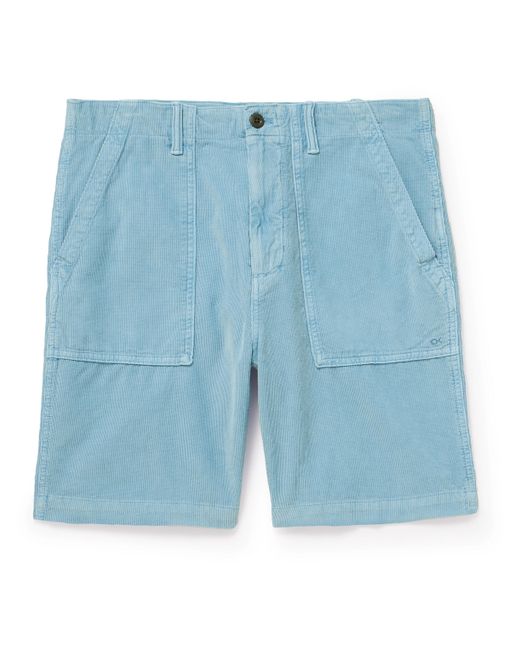 Outerknown Seventyseven Straight-Leg Organic Cotton-Corduroy Shorts